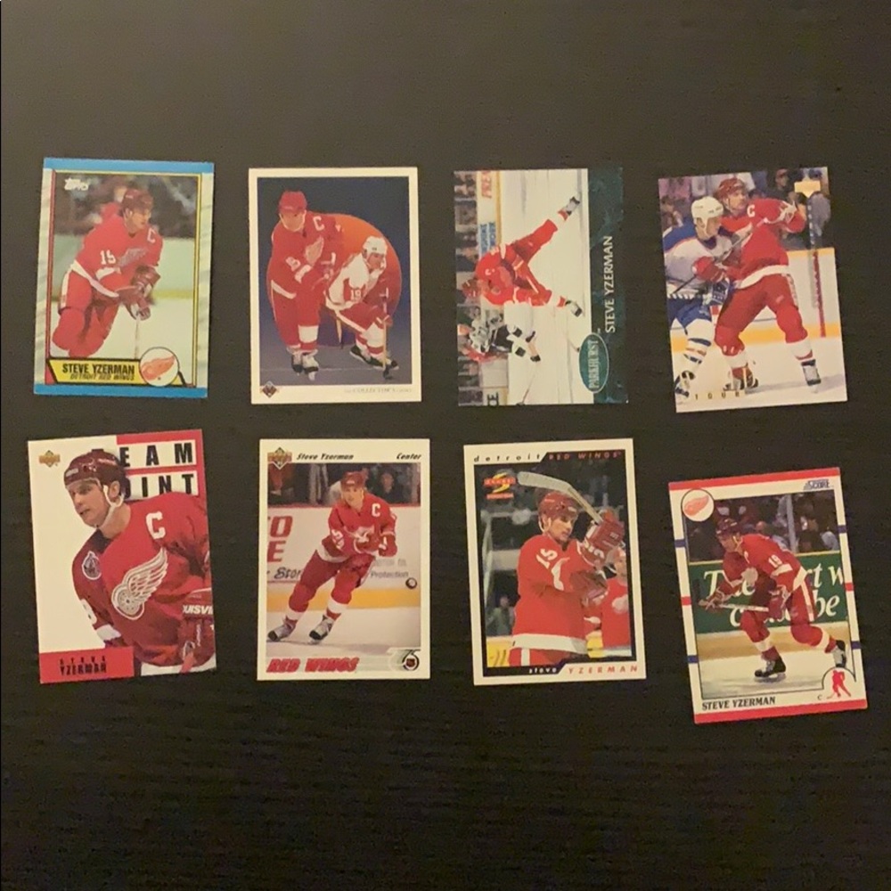 Steve Yzerman Card Lot